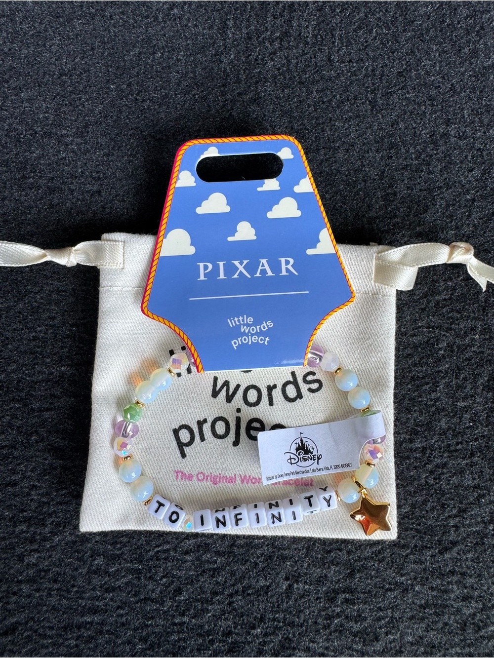 Little Words Project x Pixar Toy Story 'To Infinity' Bracelet